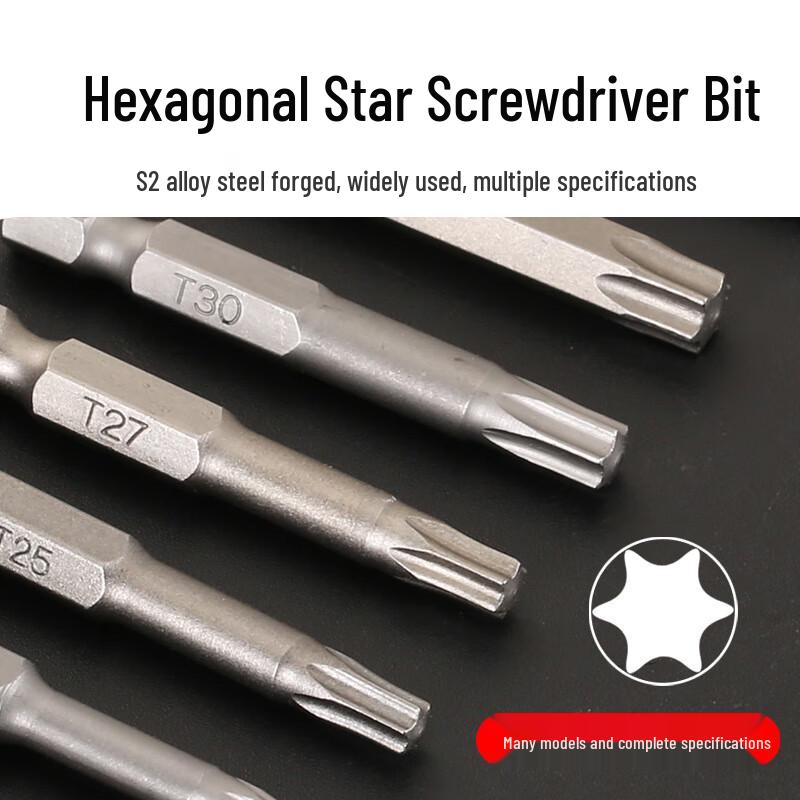 Datut Torx Hex Magnetic Screwdriver Bit Set