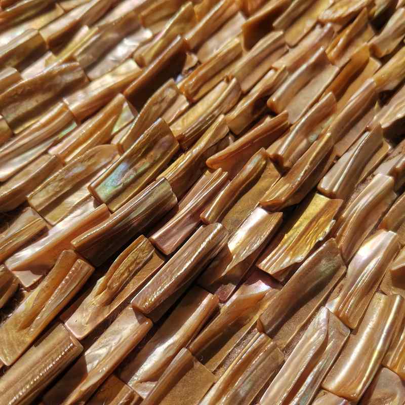 Muschelmosaikfliese Naturweiß Perlmutt Wand Spritzschutz Badezimmerfliesen Fischschuppenblatt Küche 917