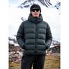 Mountain-Style Outdoor Functional Sports Ribbed down Jacket for Men, Winter Hooded Cotton Coat, Foreign Trade Men's Cotton Clothing Outerwear