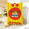Animation P-Pippi L-Langstrumpf Werfen Weiche Gemütliche Flanell-Kuscheldecke für Sofa Schlafzimmer und Mehr