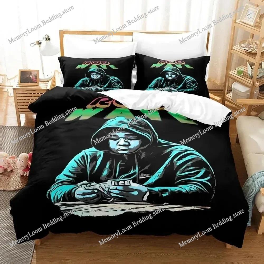 Rod Wave Rapper Bedding Set Duvet Cover 3d Bedding Fashion Design Decoration King Duvet Cover Set Double Bed Set Bedding Sets