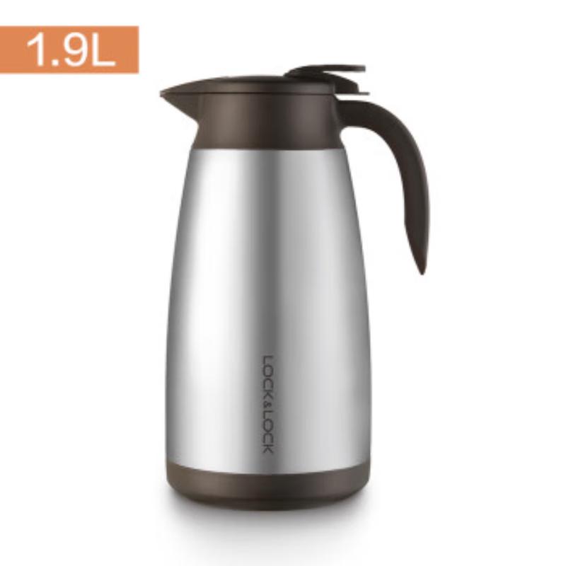 LOCK&LOCK LHC1434 Elegant 1.9L Vacuum Insulated Stainless Steel Pot