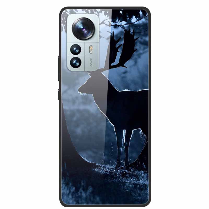 Tempered Glass Cases For Xiaomi 12T 5G Case Hard Phone Back Cover for Xiaomi 12T Pro Protection Shells Mi 12 T 12TPro 2022 Cool