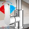 4-mode Multi-angle Rotating Kitchen Faucet Hot and Cold Water Multi-function Sink Splash-proof Stainless Steel Faucet