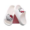 Pink Cartoon Style Summer Girls Slippers Breathable Soft Eva Material Indoor Home Use
