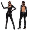 2025 Halloween Dark Night Catwoman Cosplay Costume with Mask