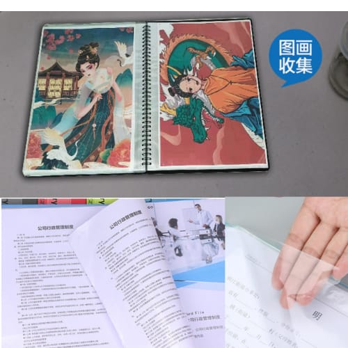 Writable A4 Size Music File, 30-Page Pockets, Holds up to 60 Sheets, Foldable Music File, Perfect for Organizing and Storing Music Files, Choir Music,