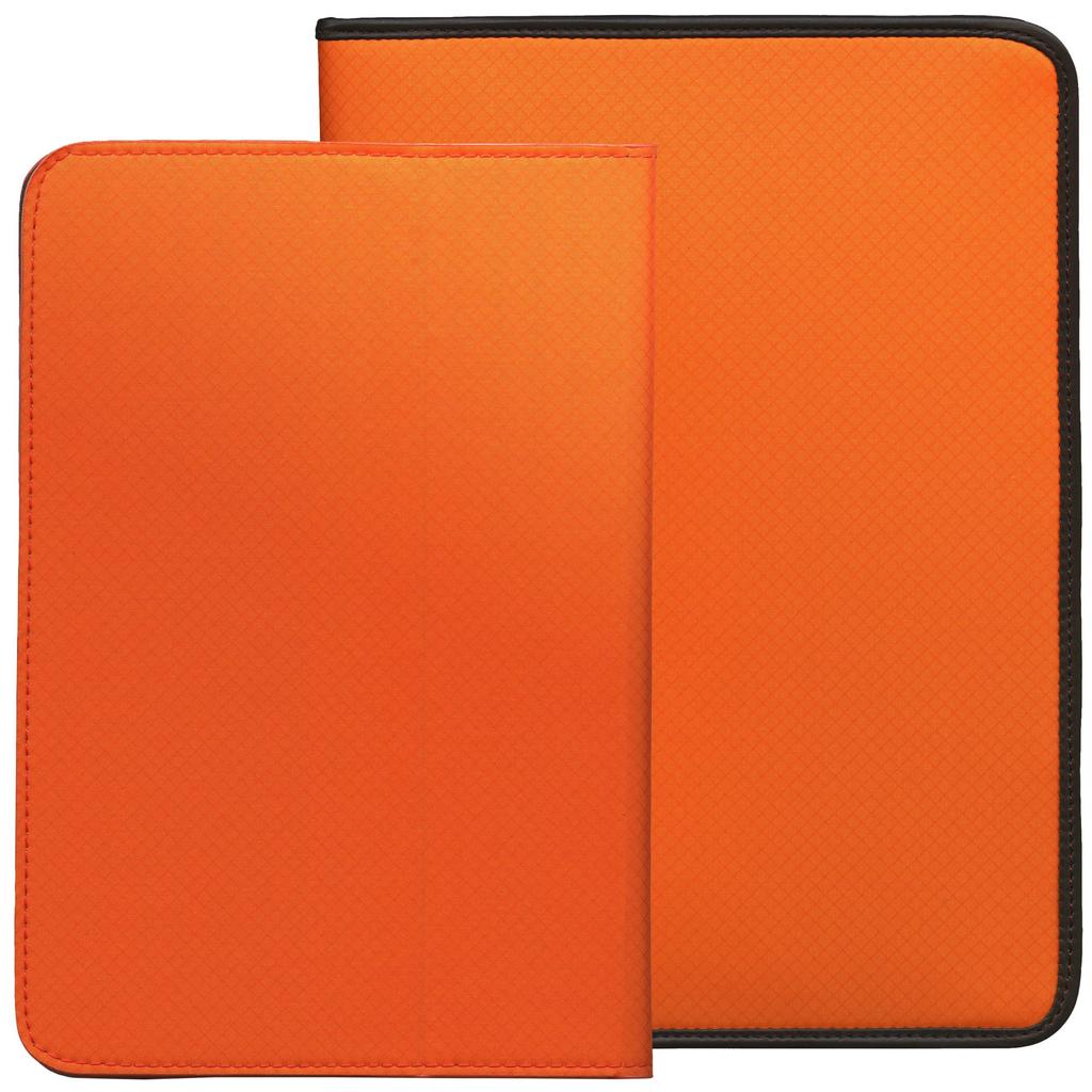 A5 Size 6-Hole 180 & Tablet Case Set, Cordura Nylon [Orange] 61804