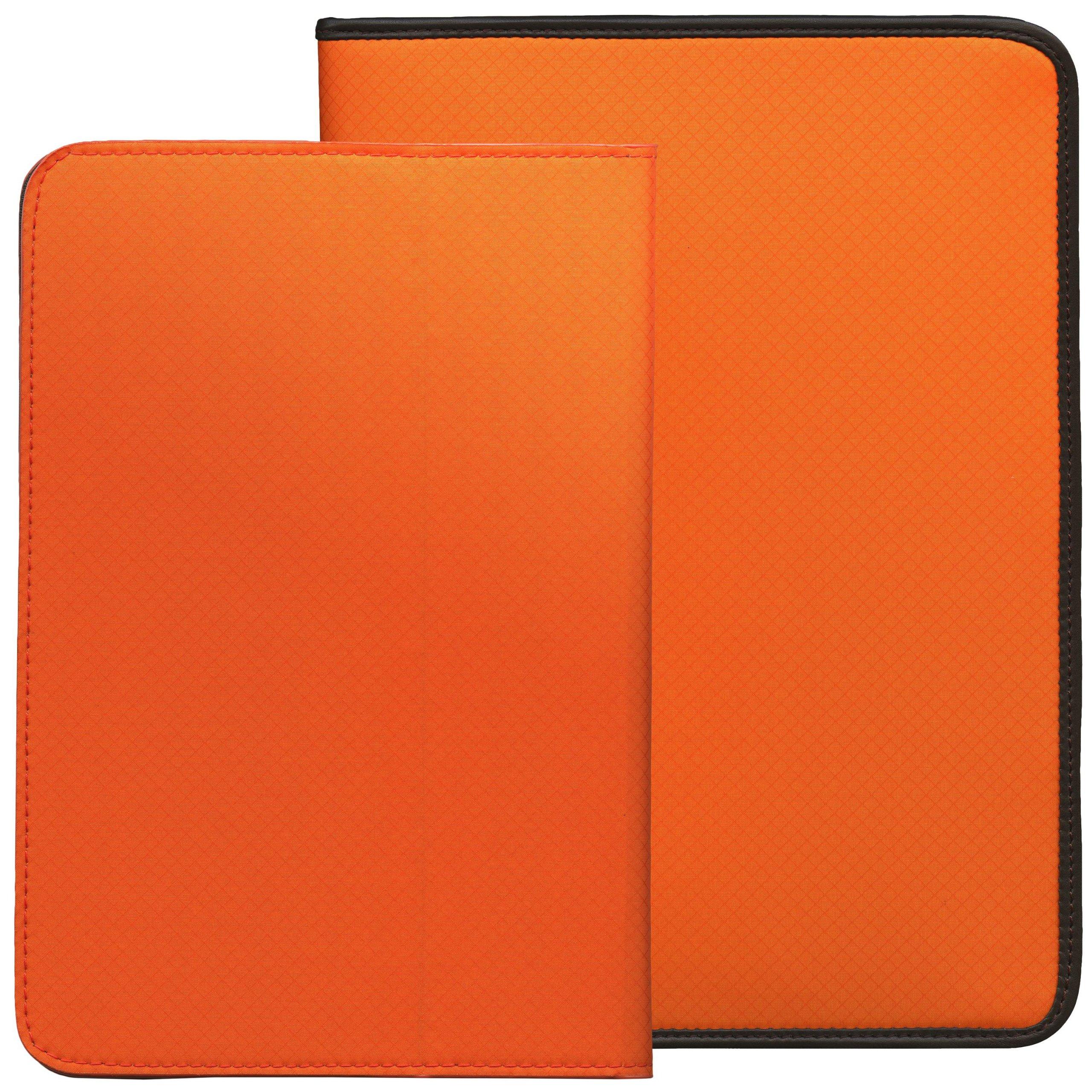 

A5 size 180 tablet case set Cordura nylon 61804 6-hole & [orange] оранжевый