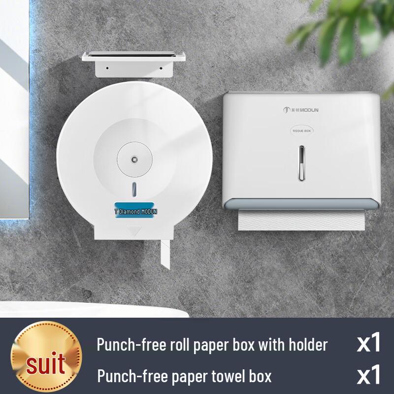 Wall-Mounted Toilet Paper Holder