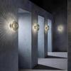 Bauhaus Glass Wall Lamp: Nordic Postmodern Design for Bedroom & Living Room