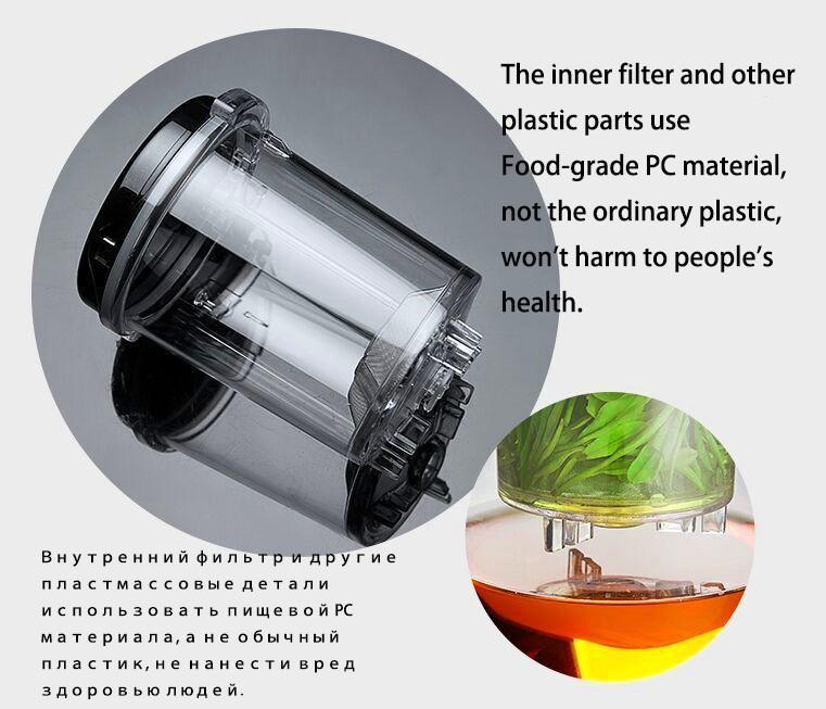 New 500ml Heat Resistant Glass Teapot With Removable Filter Tea Set 1 Tea Pot 2 Teacup Tea Pot Good Clear Kettle Filte