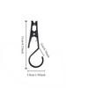 6Pcs Portable Outdoor Canopy Clip - Multi-functional Hooks for Camping and TravellingTent Accessories Tent Hook Camping Accessories