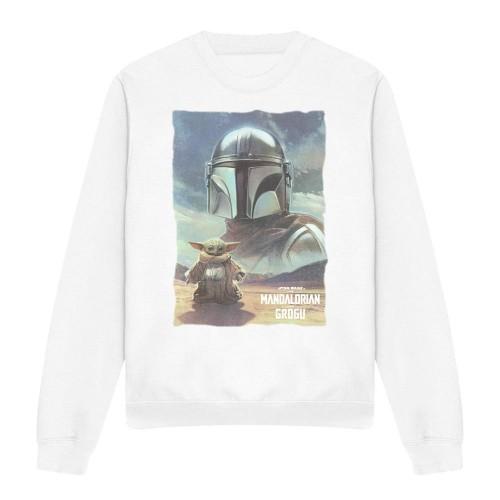 The Mandalorian & Grogu Unisex Adult Worn Poster Sweatshirt