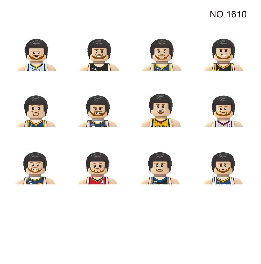 Non-Toxic City Characters Action Figures Building Blocks Policeman Teacher Fireman Occupation Mini Figurine Dolls Bricks Set Children Toys