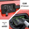 Waterproof Rainproof Cover for ICAR 03T Charging Gun, New Energy Vehicle Charging Protection