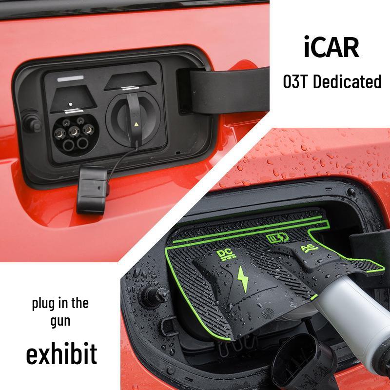 Waterproof Rainproof Cover for ICAR 03T Charging Gun, New Energy Vehicle Charging Protection