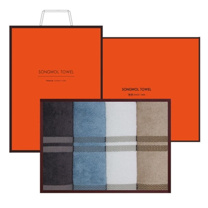 

Songwol Sunset 170g 4-piece set towel Dark Brown 1 set