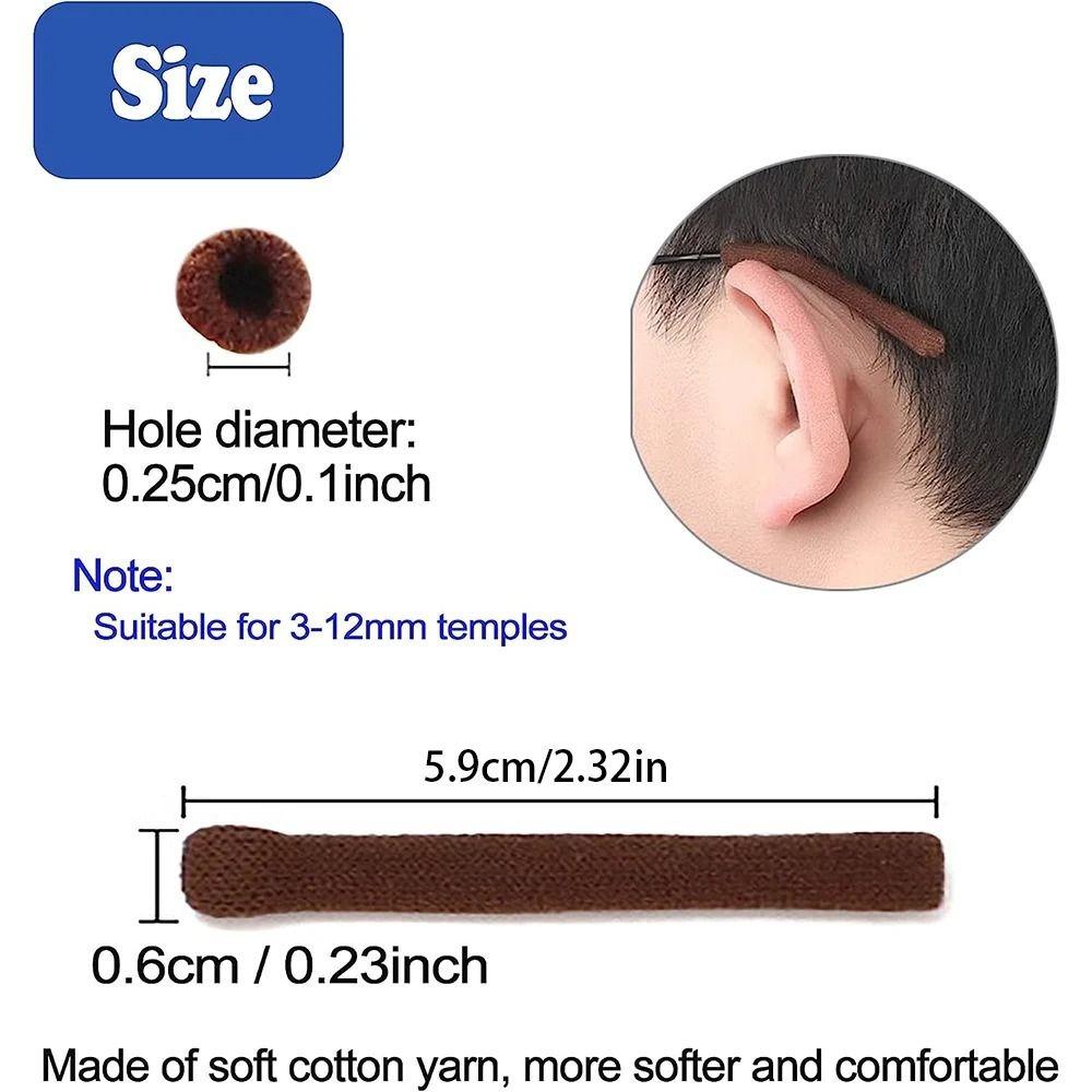 Anti-slip Glasses Temple Anti-Lost Knit Eyeglass End Temple Frame Leg Cover Glasses Fixed Temple Glasses Leg Cover Men/Male