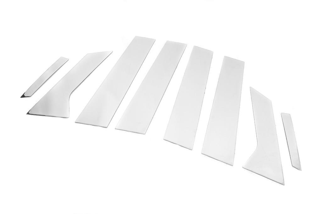 Türsäulenleiste (rostfreier Stahl) Für Ford Mondeo 2014-2022