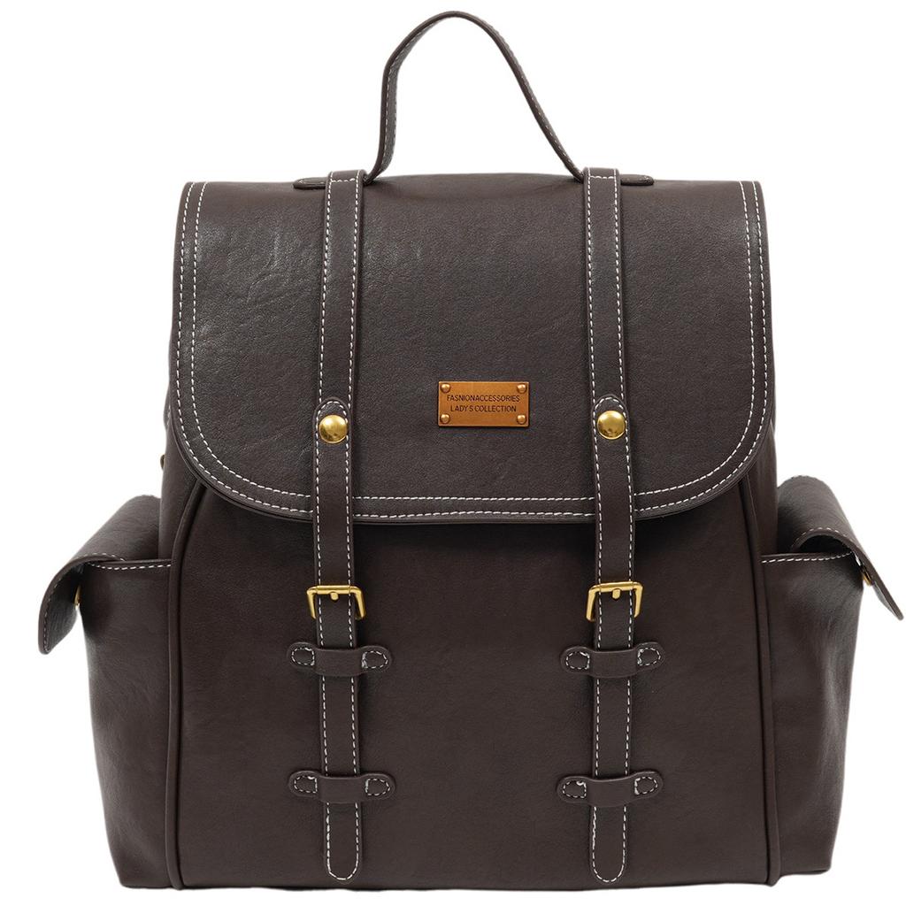Retro Versatile Backpack Premium Backpack Female Couple Large Capacity Crossbody Casual Commuter Bag
