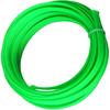 Othmro 5m/16.4ft PET Expandable Braid Cable Sleeving Flexible Wire Mesh Sleeve Fluorescent Green,for TV Audio PC Cords from Pets Chewing & Tearing