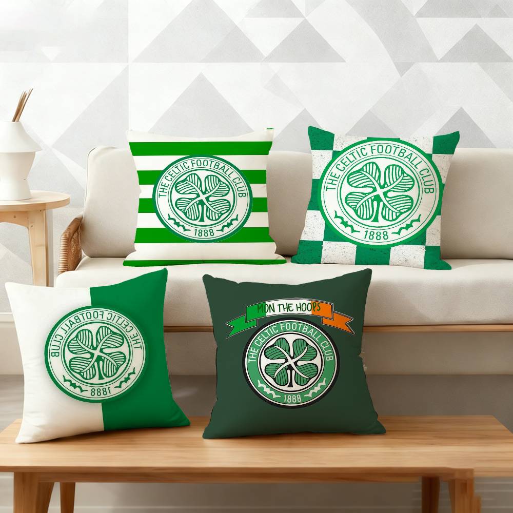 Fine Glasses Unisex C-Celtic Fc Pillow Case Cushion Cover Throw Pillow Case For Car Sofa
