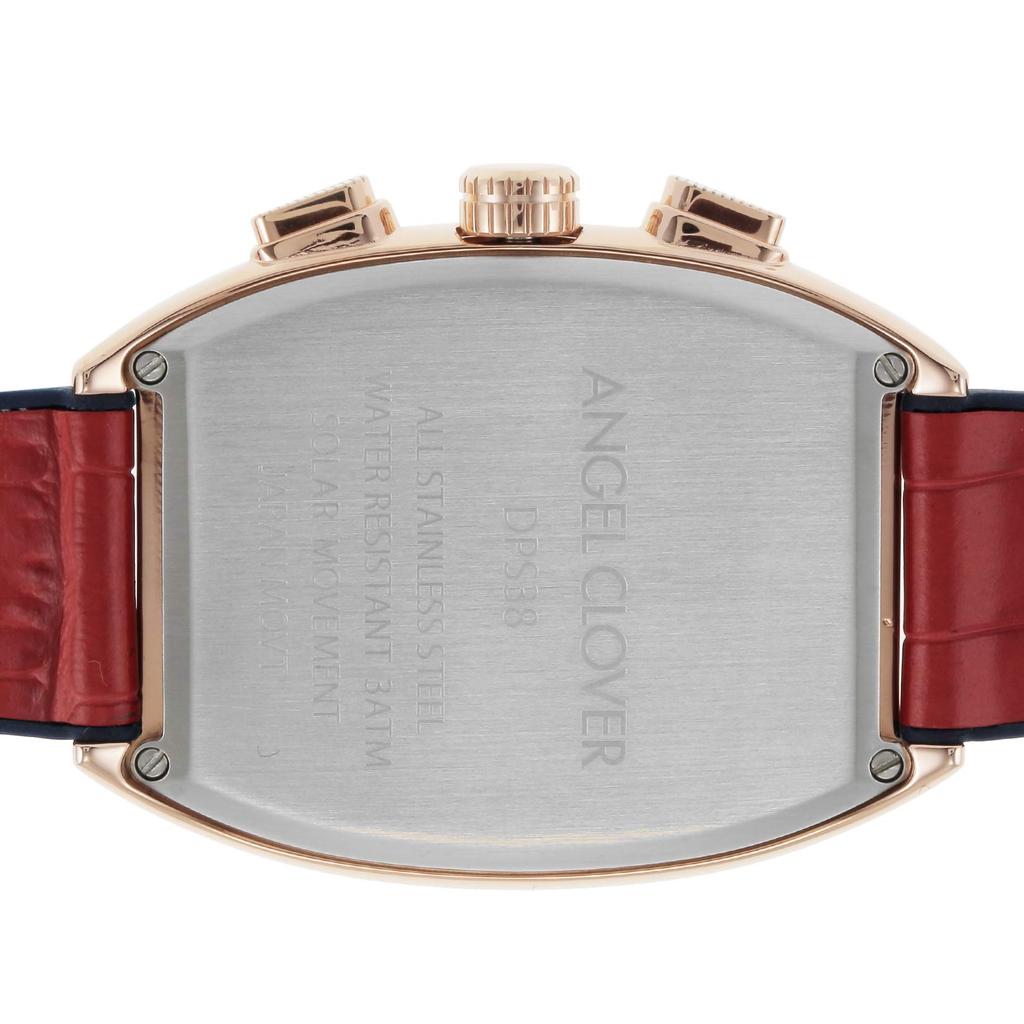 Angel Clover DOUBLE PLAY SOLAR Rot DPS38PRE-RE Herrenuhr,
