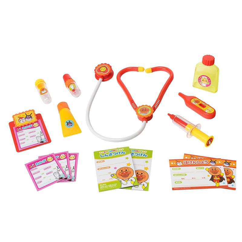 JOYPALETTE Anpanman Mini Doctor Set Toy Pretend Play Ages 3+ 187127