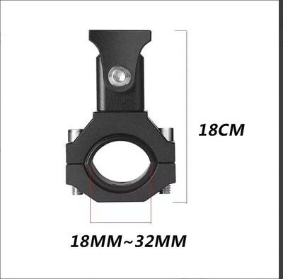 Motorcycle Handlebar Screw Cycling Clip Clamp Bike Flashlight Torch Mount LED Head Front Light Holder Clip Bicycle Accessories