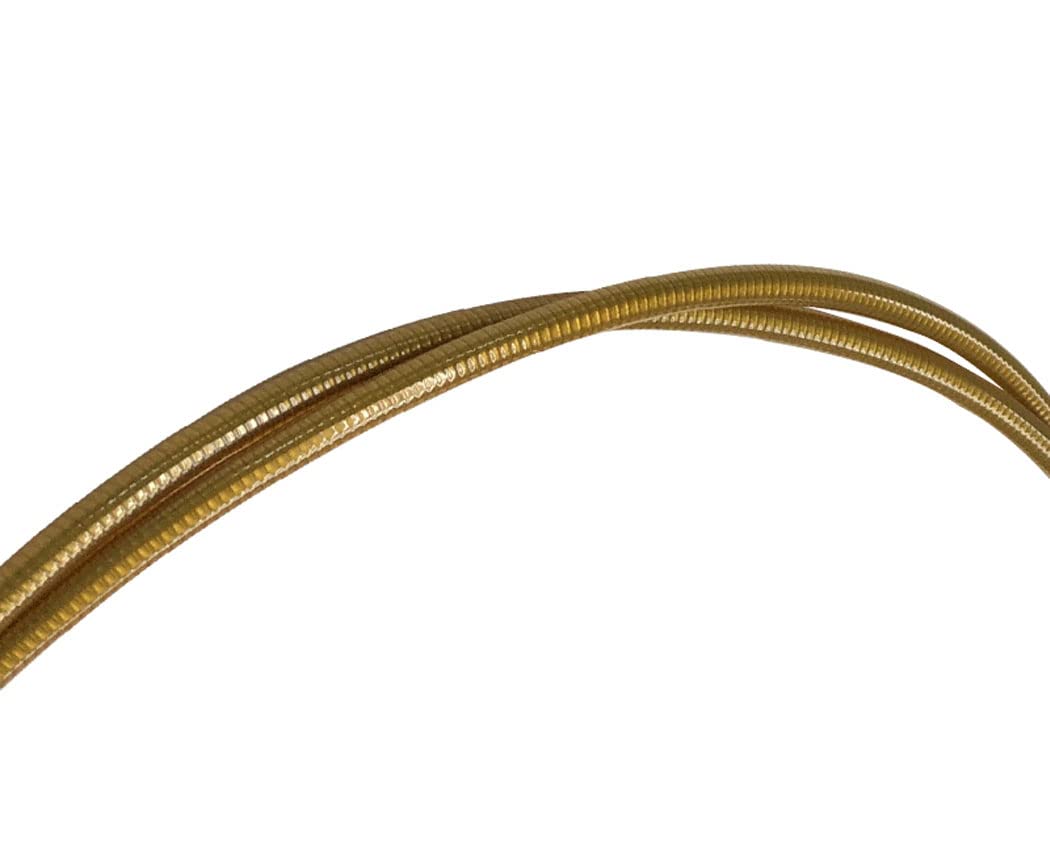 

NISSEN Нержавеющий Тросик Переключения V3 (Совместимость с 11 скоростями) (Наружный диаметр 4 мм, Длина 2 м) [Прозрачное золото]