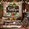 Merry Xmas New Year Background Cloth Hanging Cloth Bedroom Bedside Decorative Wall Cloth Rental Dormitory Tapestry