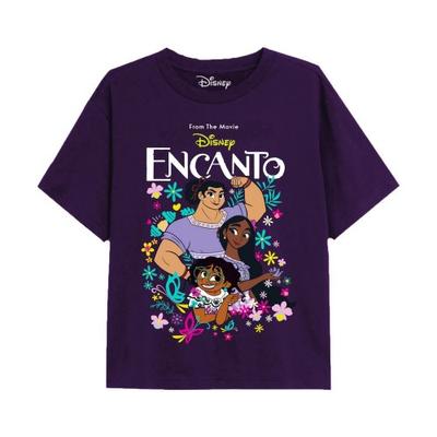 Encanto Mädchen Blumen und Schmetterlinge T-Shirt