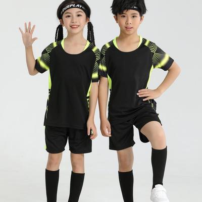 Children'S Football Suit Summer Boys' Football Quick-Drying Clothes Girls' Primary School Sports Competition Training Team Uniform Competition