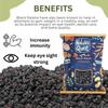 Nature's Quest Schwarze Rosinen 900g| Getrocknete Trauben | Kali Kishmis| Reguläre Trockenfrüchte Rosinen | Nährstoffreich | Reich an Eisen & Vitamin B