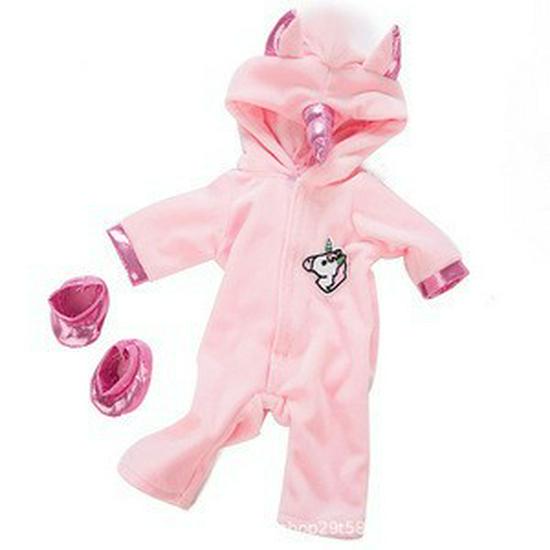 43cm Xiafu Doll Cartoon Jumpsuit & Accessory Set