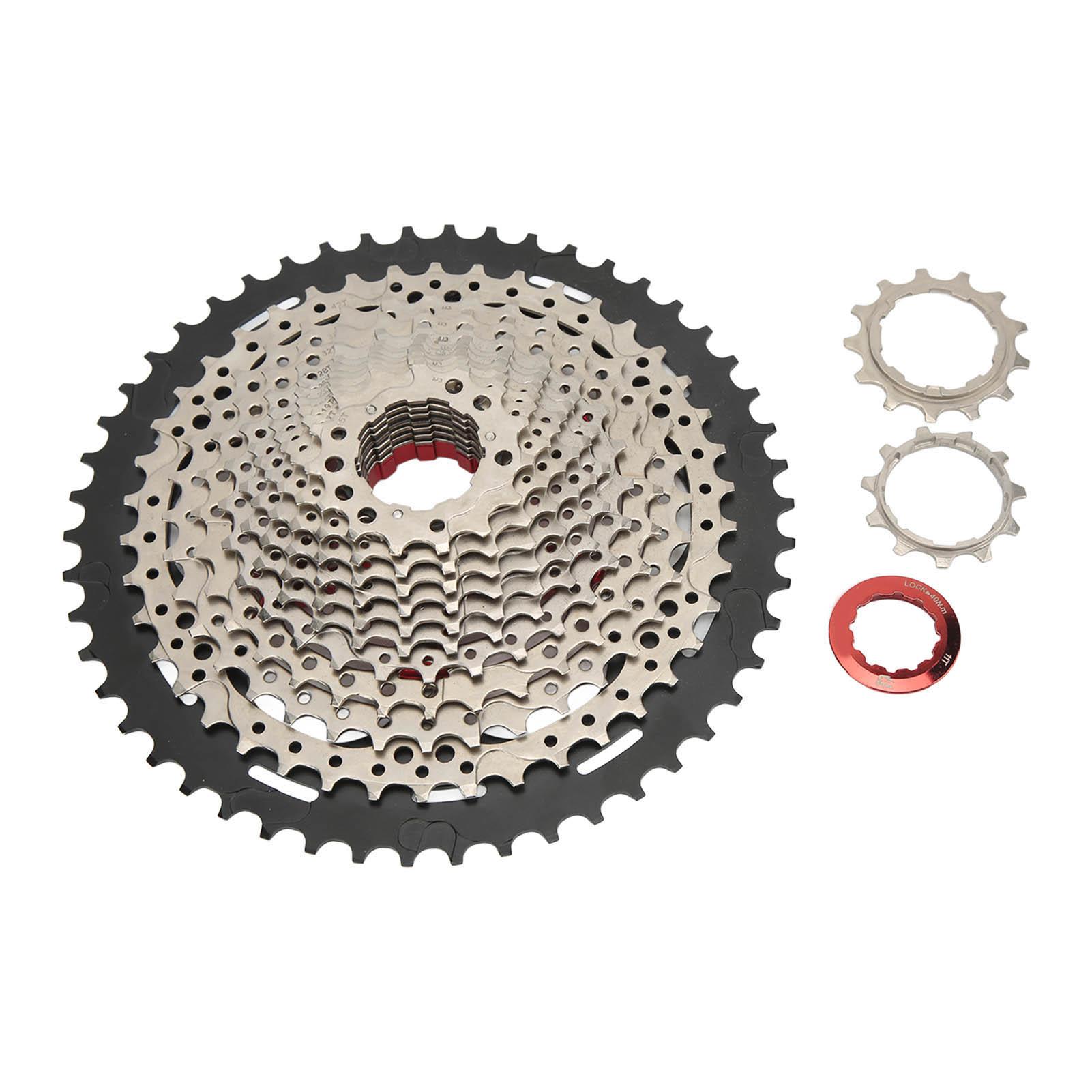 BOLANY Mountain Bike Flywheel 13 Speed 50T Variable Speed Cassette Freewheel for Mountain Road Bike