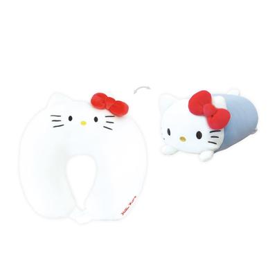 Tees Factory Sanrio Charaktere Nacken Hallo H150 x B165 x T310mm H300 x B320 x T100mm 2-Wege-Kissen, Kitty, (Polster), (Kissen), SR-5529214KT