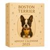 Cartoon Terrier Advent Calendar 2025 24 Days Christmas Countdown Calendar Interactive