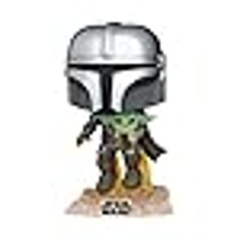 POP! STAR WARS: The Mandalorian- Mando Flying w/Jet Pack FUNKO