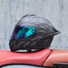 DOT Full Helmet Double Mirror Helmet Men's Four-season Universal Hard Hat Female Knight Locomotive Double Lens