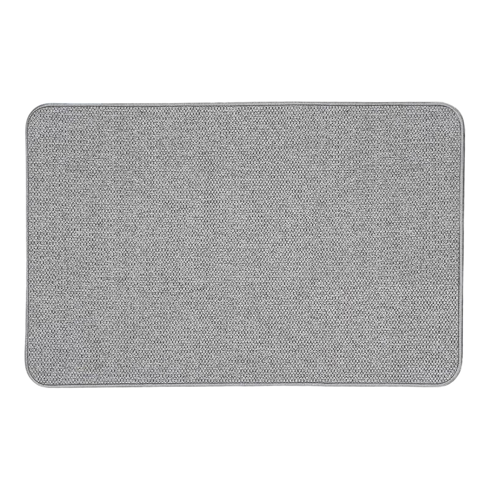 

Супервпитывающий коврик для ванной, Коврик для ванной с резиновой нескользящей основой, Быстросохнущий и машинная стирка, Удобный тканевый коврик для ванной One Size