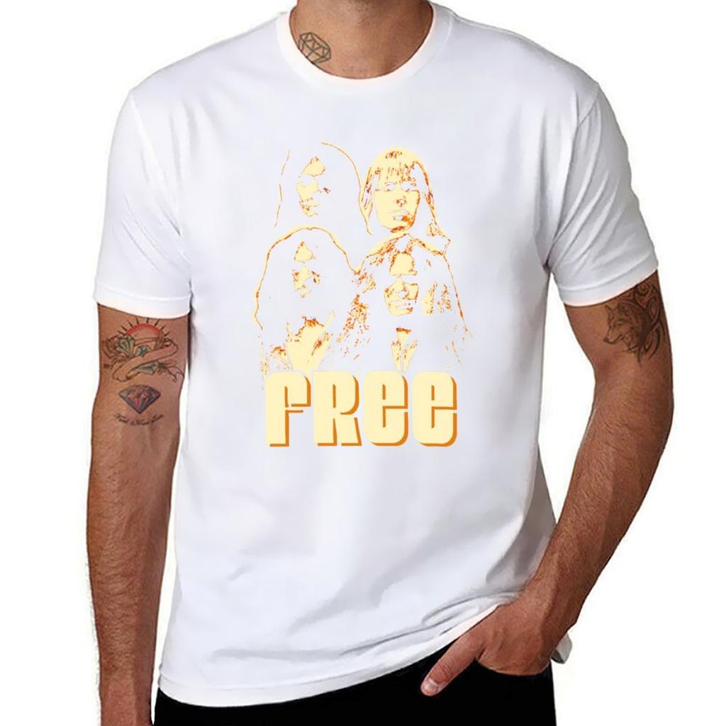 Free The Band Again TShirt Casual Fashion Short Sleeve Cotton TShirt