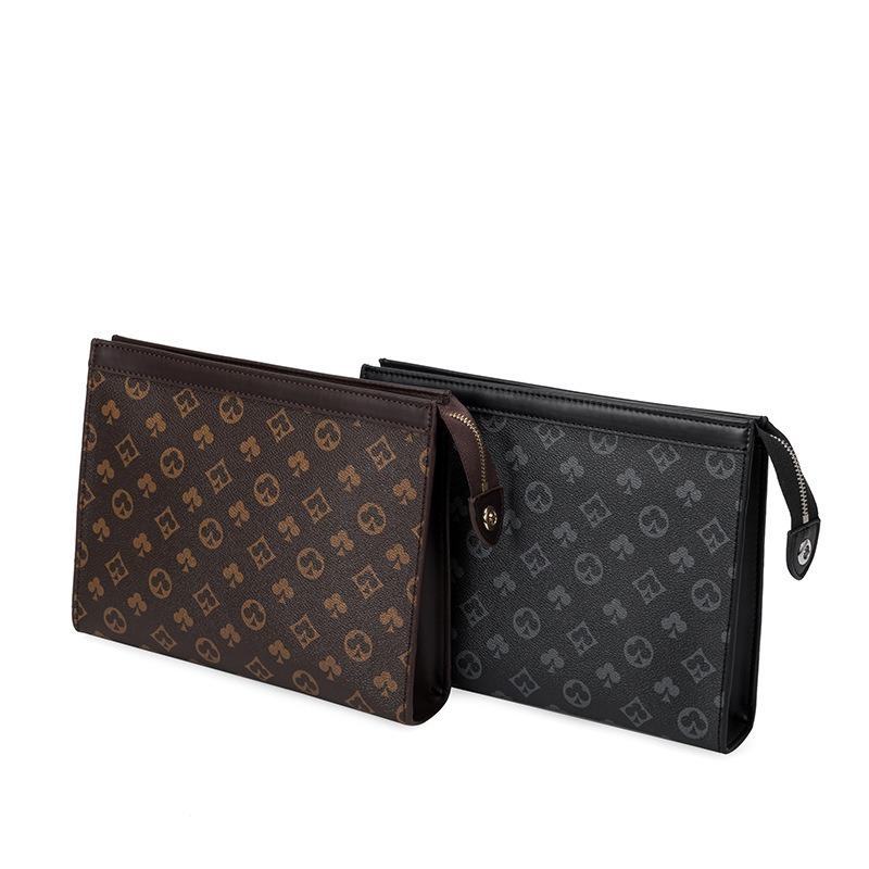 Handtasche Herren Neue Mode Große Kapazität Leichter Luxus Business Herrenhandtasche Lässige Vielseitige Handtasche