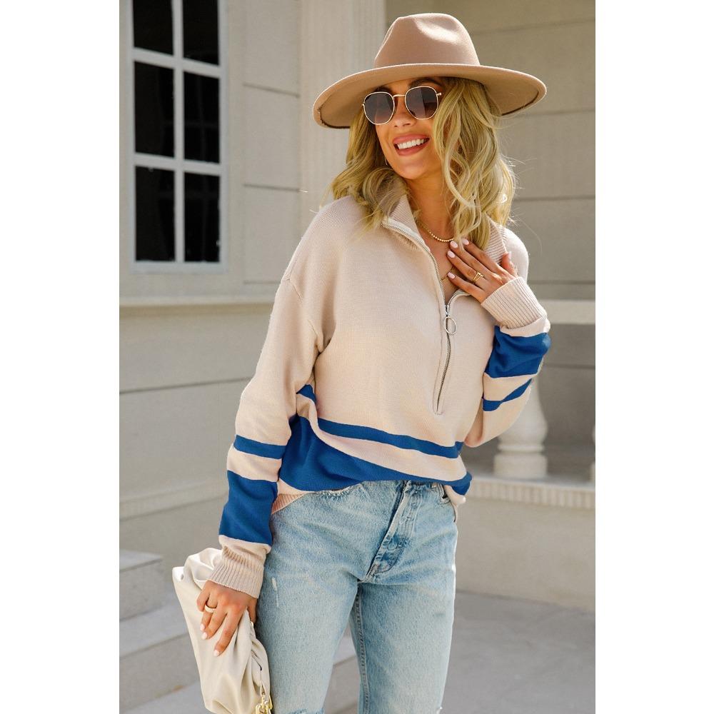 2025 Spring New Women's Sweater Cover Knitted Sweater Large Size Long Sleeve Sweater Women