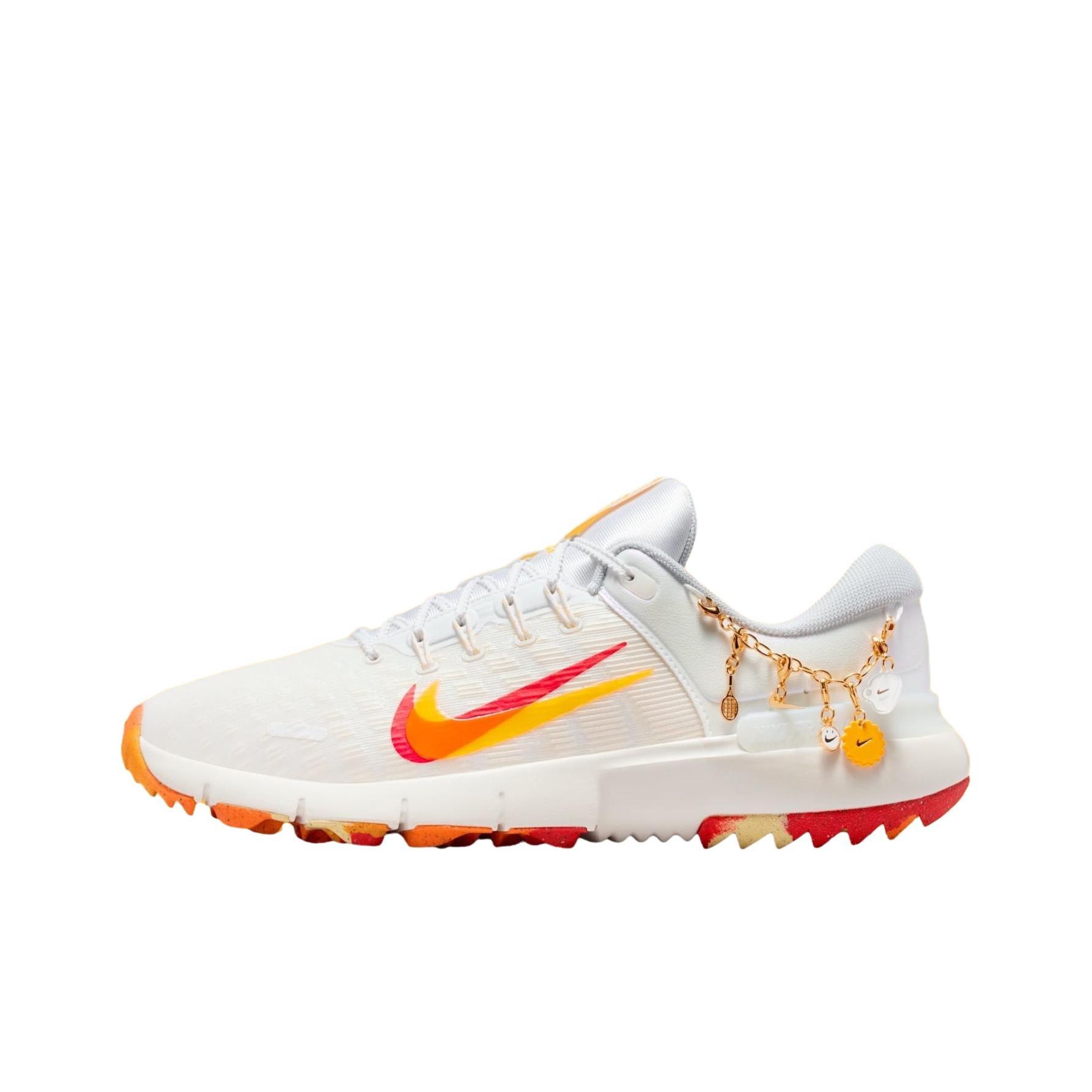 

Нелли Корда x Nike Free Golf Золотые Шармы Мужские Кроссовки Белый Мультиколор Парус HV4361-100 42.5