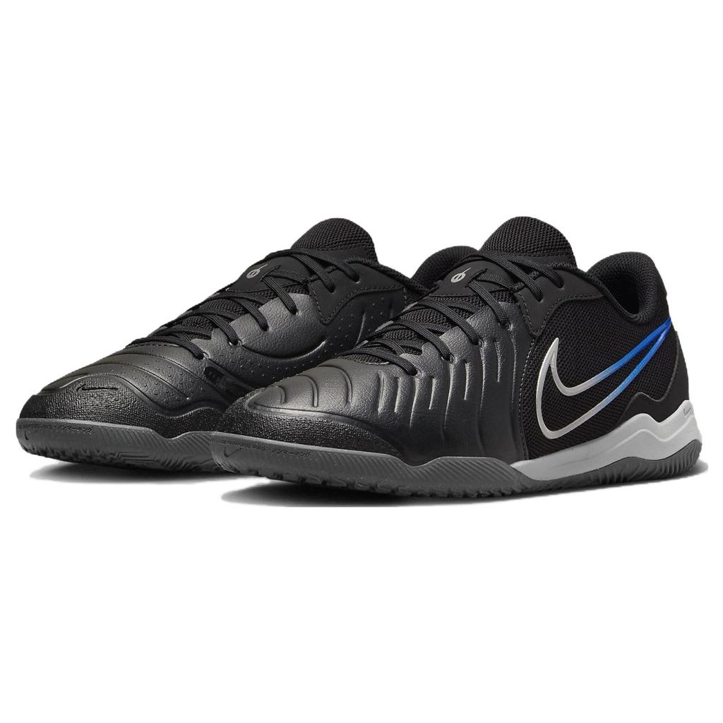 Nike Tiempo Legend 10 Academy IC Shadow Pack Unisex Sneakers Black Hyper-Royal Chrome DV4341-040