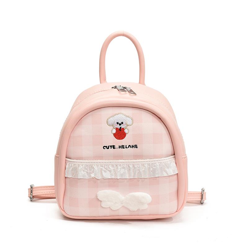 Neuer modischer vielseitiger kleiner Rucksack Damen High-End-Gefühl Nische Lässig Einfache tragbare Umhängetasche