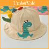 Cute Dinosaur Toddler Sun Hat With Wide Brim And Ventilated Design For Kids