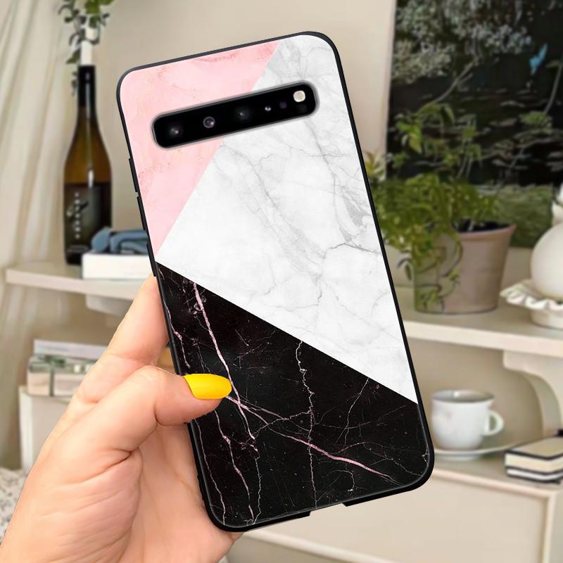 For Samsung Galaxy S10 5G Case Fashion Soft Silicone Phone Back Cover For Samsung S10 5G Fundas G977U G977N G9770 Coque Bumper
